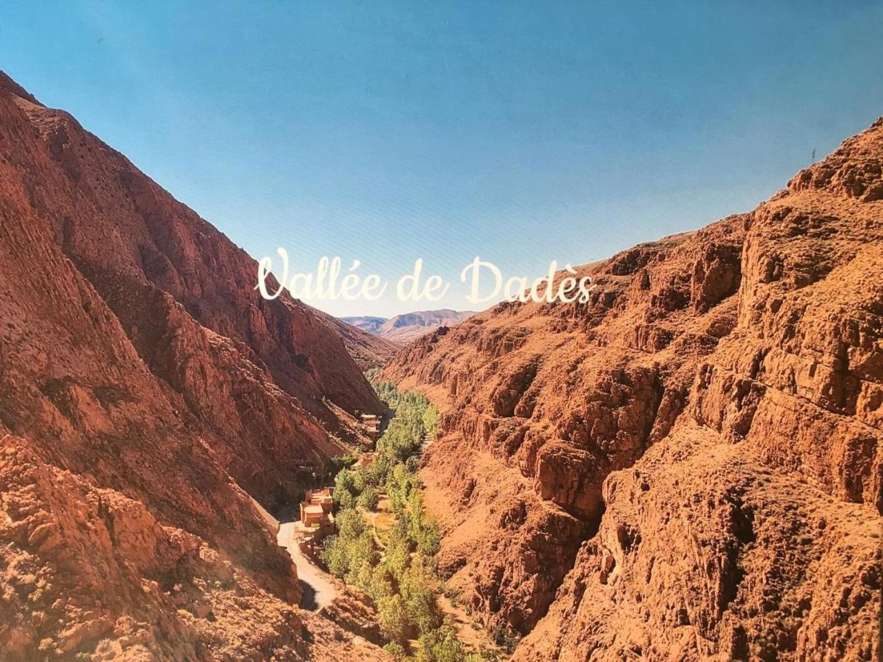 Hotel Panoramique De La Vallee Aït Idaïr Eksteriør bilde